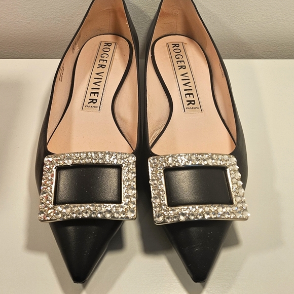 Roger Vivier Ballerina Sparkly Flats - Picture 3 of 6